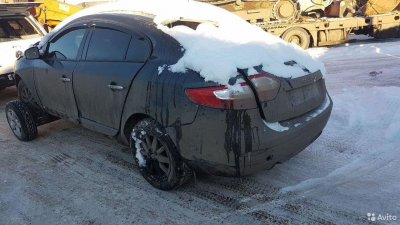 Бампер задний в сборе Renault Fluence 2010-2017