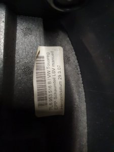 Кожух рулевой колонки Volkswagen Touareg 2007 7L6