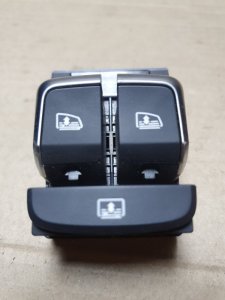 Кнопка стеклоподъемника задней двери Audi A8 2012 4H