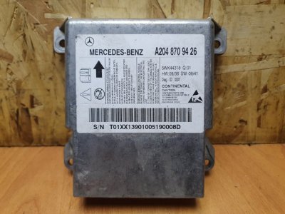 Блок SRS Mercedes-Benz C-Class 2010 W204