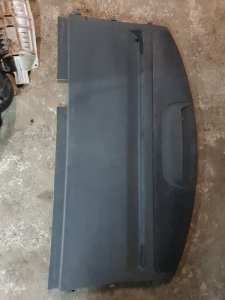 Задняя полка со шторкой Volkswagen Phaeton 2004 3D2