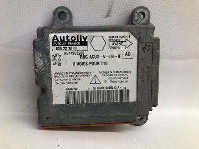 Блок управления подушками безопасности Peugeot 206 2002 T1