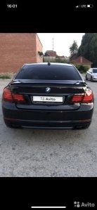 Насадки глушителей BMW F01 F02 Black