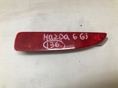 Катафот бампера Mazda Mazda 6 2016 GJ