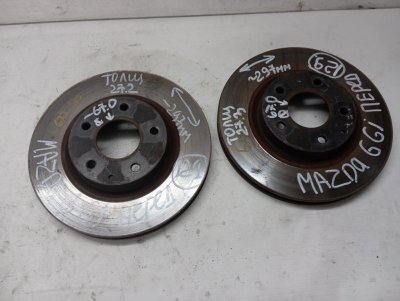 Тормозной диск Mazda Mazda 6 2015 GJ