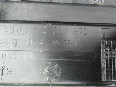 Обшивка двери багажника Audi A6 C6 Allroad Quattro