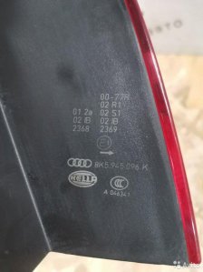 Фонарь задний правый Audi A4 B8 B8 седан 2.0 caeb