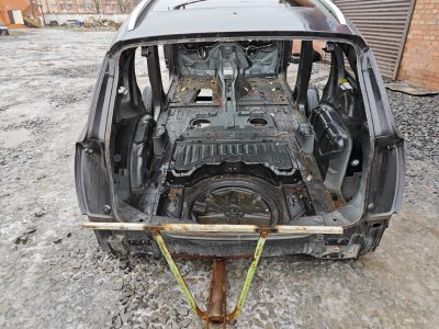 Задняя часть кузова Audi Q7 2007 4L