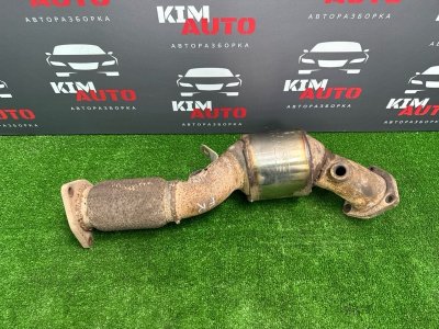 Труба приемная Audi Q7 2007 4L