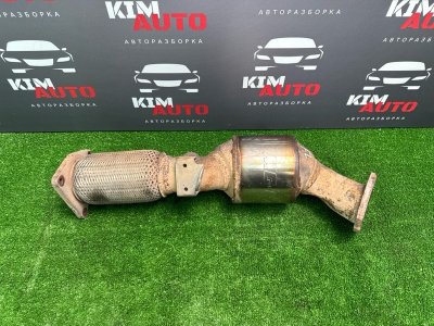 Труба приемная Audi Q7 2007 4L
