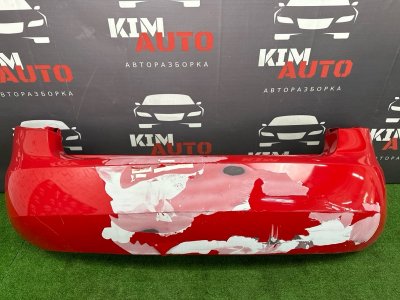 Бампер задний Skoda Fabia 2 2011 HB