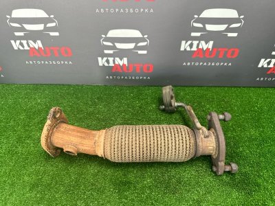 Приемная труба с гофрой Kia Rio X 2021