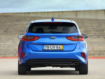 Накладка заднего бампера Kia Ceed 3