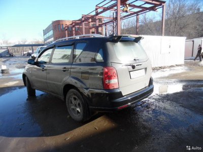 Ssangyong rexton задний бампер