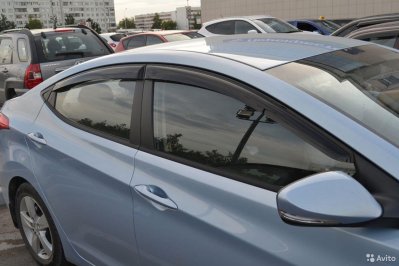 Дефлектора стекл Hyundai Elantra (2011)