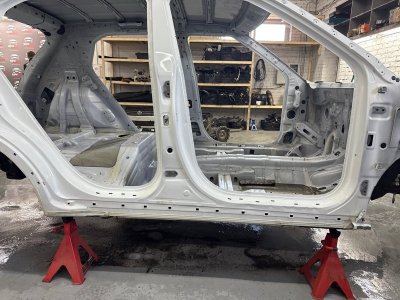 Порог со стойкой Hyundai Creta GS 2017