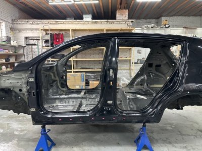 Порог со стойкой Kia Sportage 3 2012 SL
