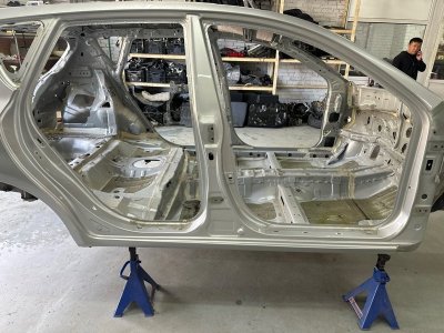 Порог со стойкой Kia Ceed 1 HB 2010 ED