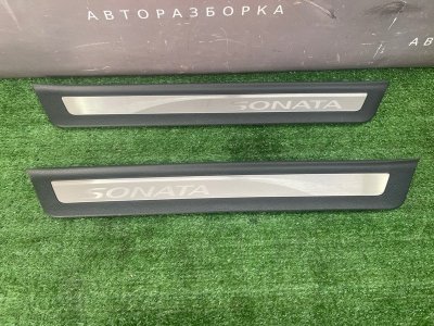 Накладка порога салона Hyundai Sonata 7 2018