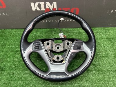 Руль кожаный с кнопками Kia Rio 3 2016 QB