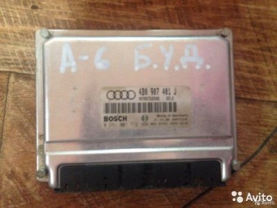 Блок управления двигателем audi a6 c5 4b0907401j