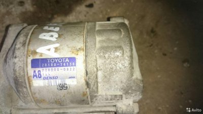 Toyota Стартер, 4S, 3S, 1AZ. 28100-74130