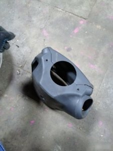 Кожух рулевой колонки Opel Corsa D