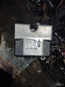 Блок управления AIR BAG Opel Astra H