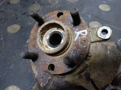 Кулак поворотный Chevrolet Aveo T250