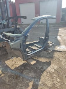 Порог со стойкой Nissan Almera 2015 G15