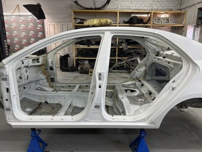 Порог со стойкой Kia Cerato 2 2011 TD