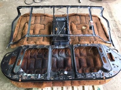 Каркас сиденья Mercedes w123 1980 Седан