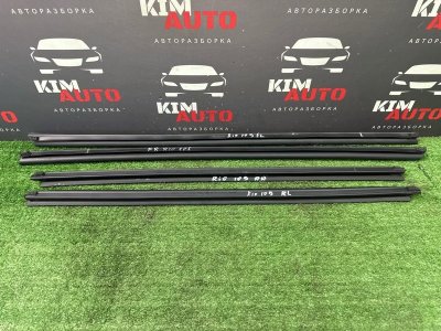 Уплотнитель стекла(бархотка) внутренний Kia Rio X-Line 2020