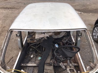 Крыша Mercedes w123 1980 Седан