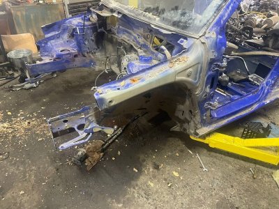 Лонжерон Skoda Fabia 2008