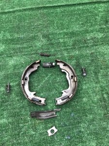 Колодки стояночного тормоза MITSUBISHI OUTLANDER 2010 CW5W