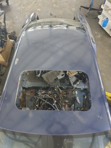 Крыша Volkswagen Phaeton 2005 3D2