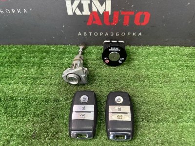 Смарт ключ с личинкой двери и выключатель подушки пассажира Kia Ceed 2 2012 JD