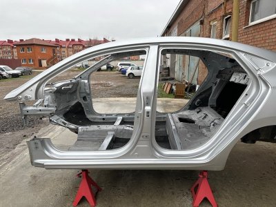 Порог со стойкой Hyundai Solaris 2 2021 HCR