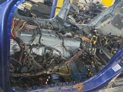 Проводка салона (жгут проводов) Volkswagen Phaeton 2005 3D2