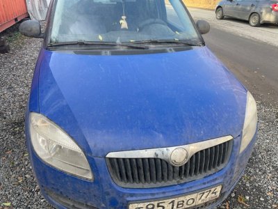 Капот Skoda Fabia 2008