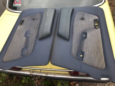 Обшивка двери Mercedes w123 1980 Седан