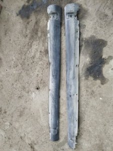 Накладка на порог наружная Opel Omega