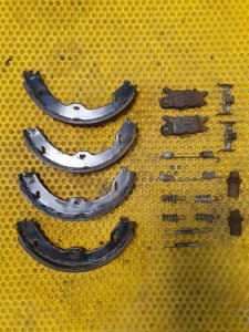 Механизм стояночного тормоза Mercedes-Benz S-Class W221