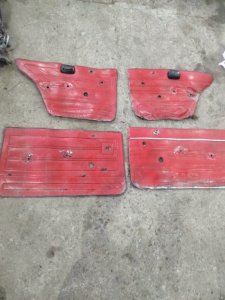 Обшивка боковой двери лада 2107 1992 2107