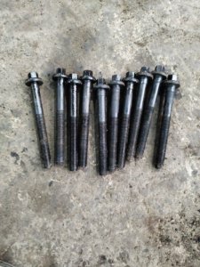 Болт головки блока цилиндров лада 2102