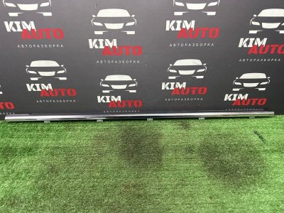 Уплотнитель стекла наружный(Бархотка) Хром Kia Rio 4 2018