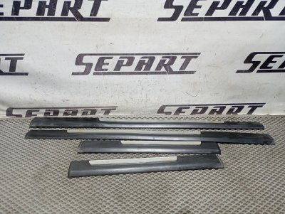 Накладки порогов дверей Audi A6 2007 C6