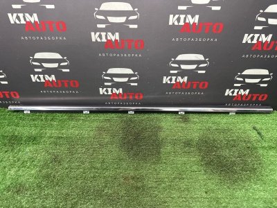Уплотнитель стекла наружный(Бархотка) Хром Kia Rio 4 2018