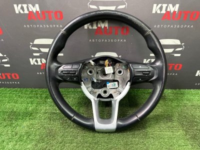 Руль кожаный с кнопками Kia Rio 4 2018